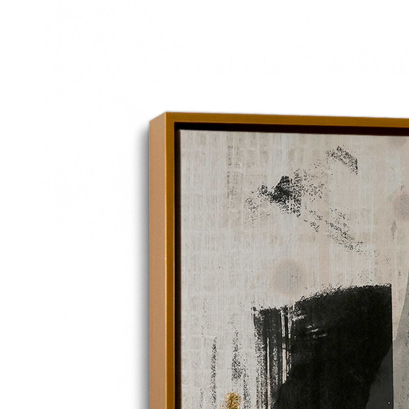 Impression sur toile, "Pattern Emotion I" par June Erica Vess, H 12 po x l 8 po, Floater Framed Print without Mat Canvas