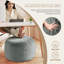 Repose-pieds 29 po en fausse fourrure-2145487933