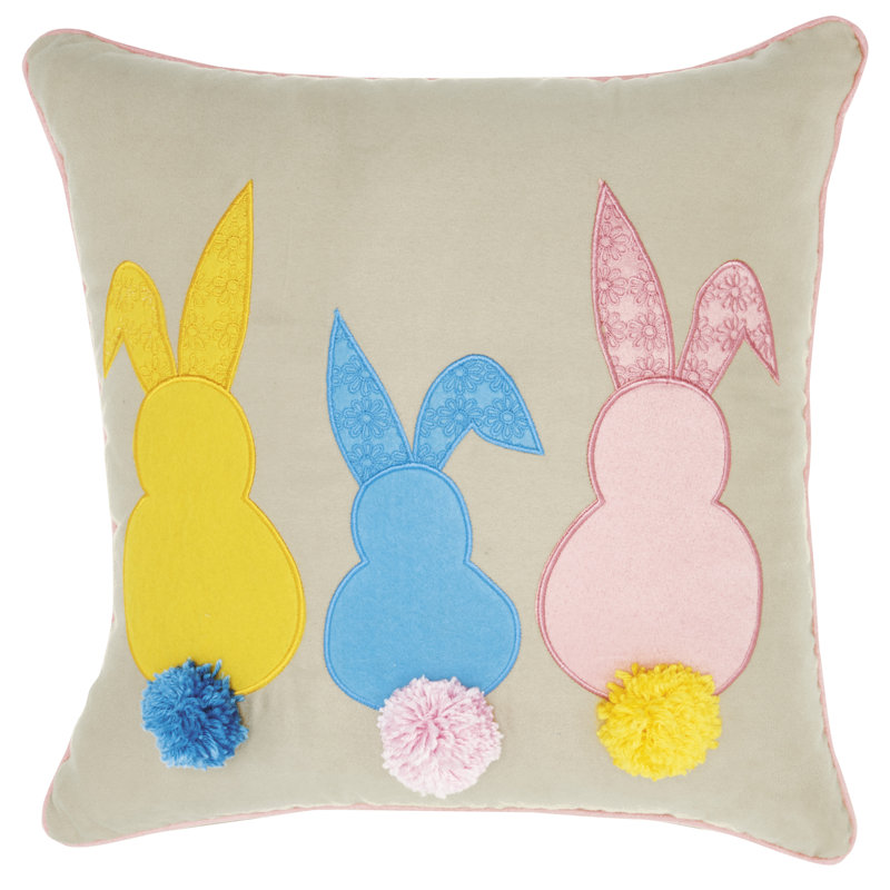 Appliqued Throw Pillow