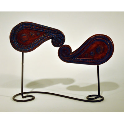 Southwest Paisley Abstract Figurines & Sculptures