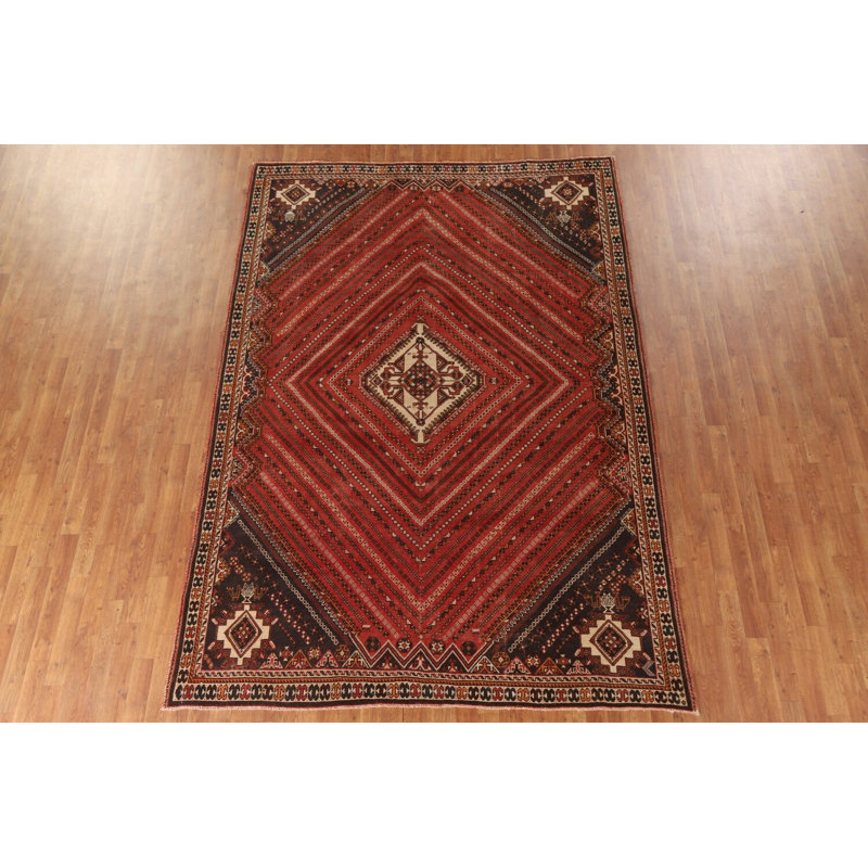 Geometric Traditional Area Rug 7x10