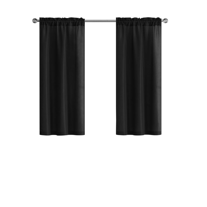 Rideau en microfibre avec passe-tringle