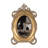 Mavin Gold Ornate Resin & Glass Picture Frame - 4" x 6" Vintage Decorative Photo Display for Home & Office