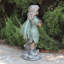 Statue de jardin fée en magnésium