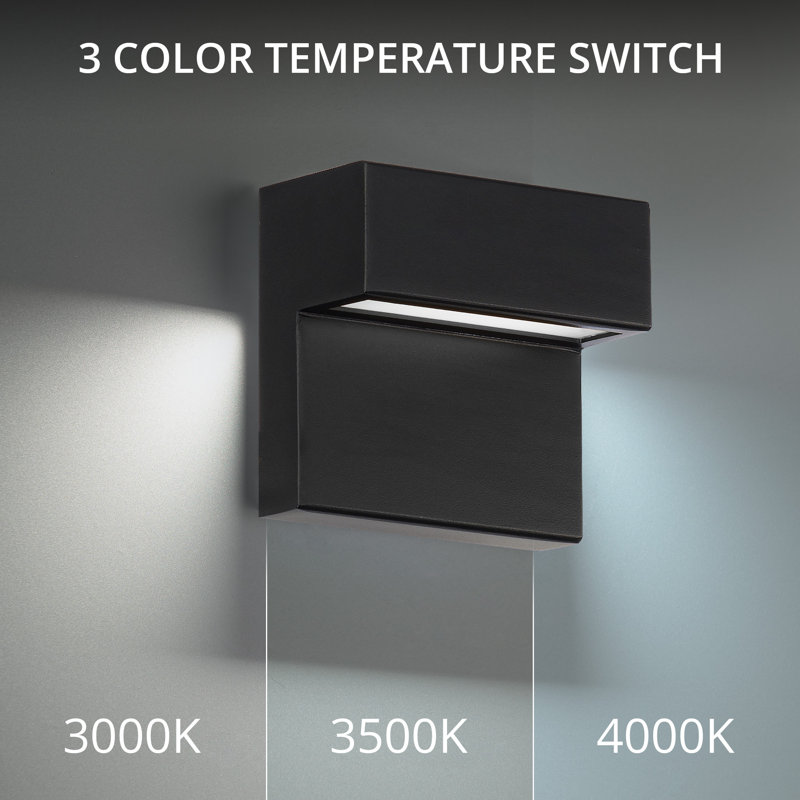 Balance 1 - Light LED Outdoor Armed Sconce, 3000K, Black