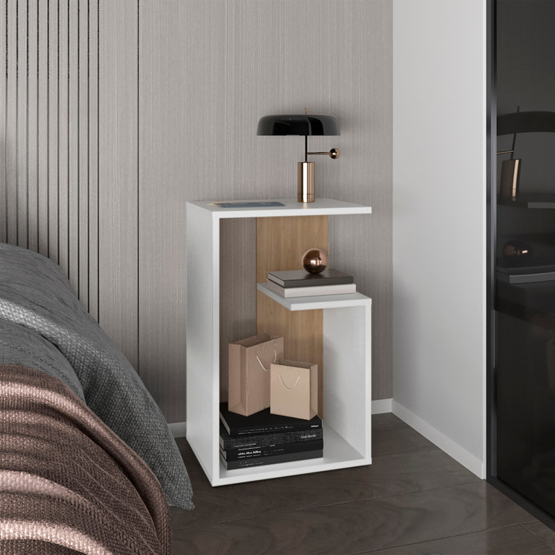 Table d'appoint H 25 po, 1 tablette