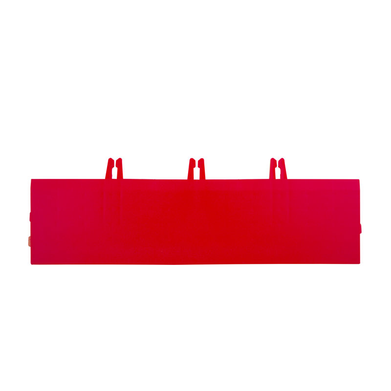 Garniture en plastique mat Quile Tile, Rouge flamme