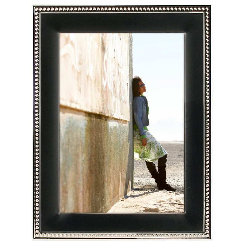 Cadre photo Alfs, Noir, 5 po x 7 po