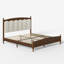 Structure de lit tapissier en bois massif-132503773