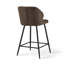 Konate Upholstered Counter Stool with Metal Frame-527978122
