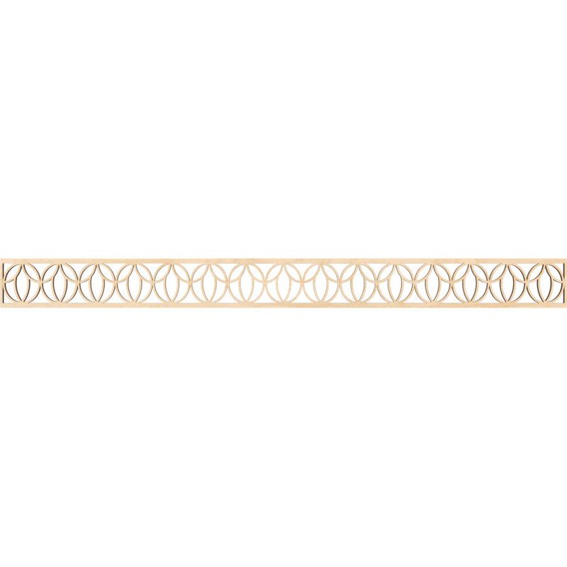 Moulure à panneau Shoshoni, Bouleau, H 4 po x l 46,375 po x P 0,25 po