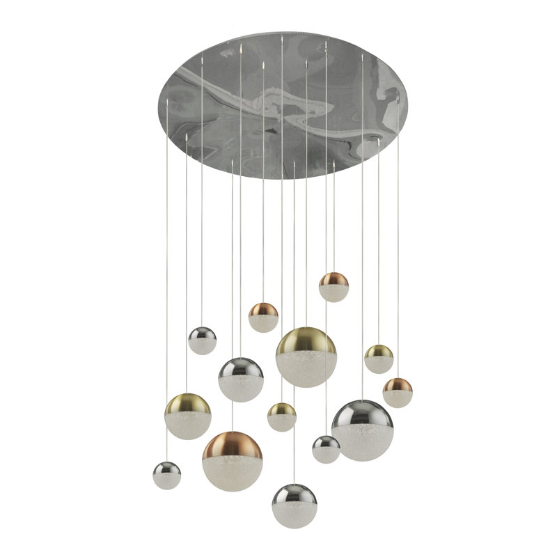 Othello 14 - Light Unique/Statement LED Chandelier