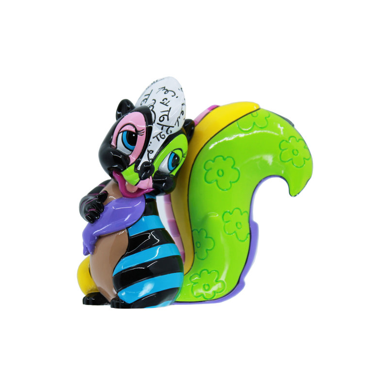 Disney BRITTO Flower Mini Figurine FIGURINE 3in