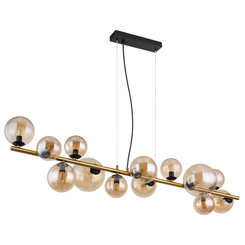 Nevill 13 - Light Pendant, Amber
