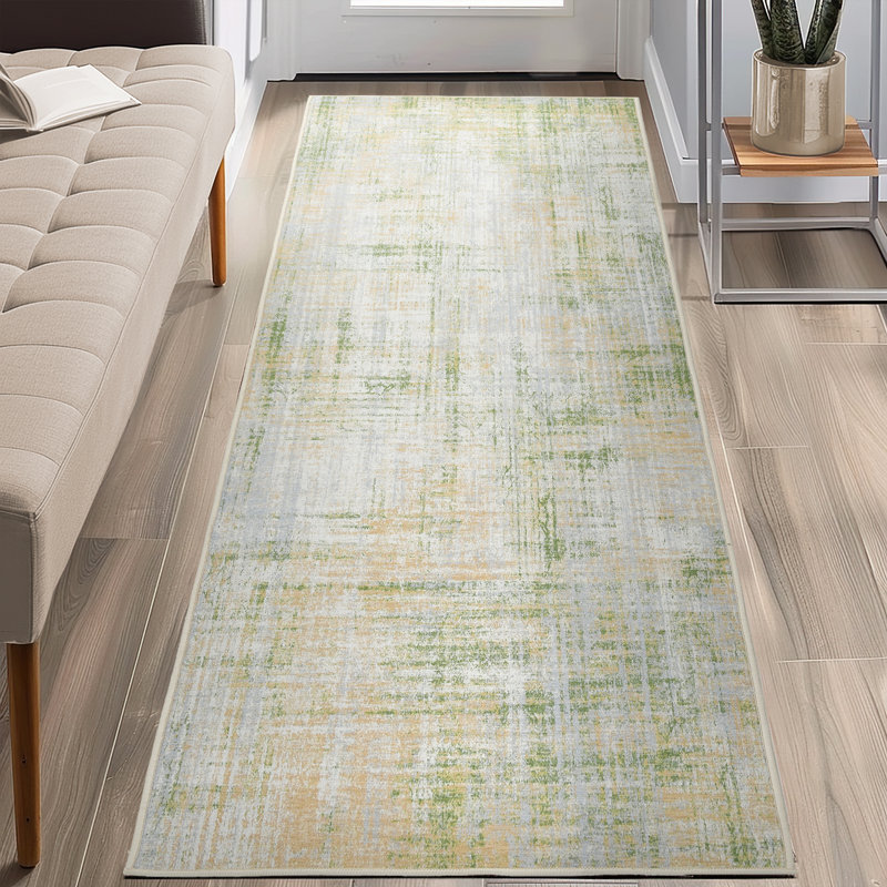 Tapis Sinaya avec envers antidérapant, Tapis de couloir 2 pi x 6 pi