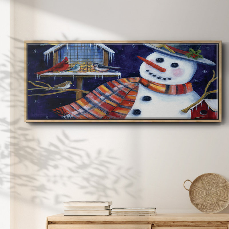 Snow Friends - Toile encadrée