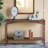 Rustic Console Table with Shelf