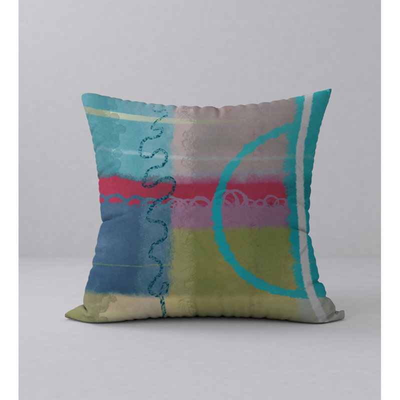 Reversible Throw Pillow, 20" x 20"