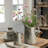8.7" H Handmade Rustic Terracotta Decorative Vase