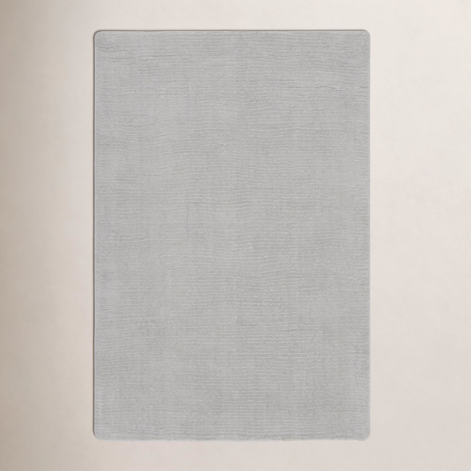 Crowe Gray Hand-Loomed Wool Rug, Rectangle 2' x 3'