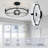 20" Ultra-Thin Flush Mount Smart Ceiling Fan with Light, Remote & App Control, 6 Speeds, Dimmable 3000K-6500K, Reversible Motor-736734074