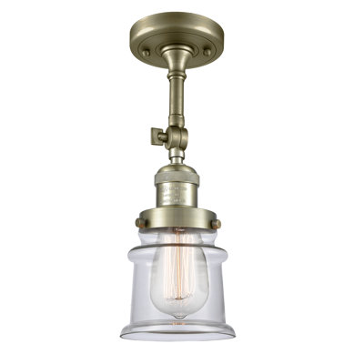 Plafonnier semi-encastré 1 lumière 6 po Alexandira