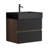 Brocken 24" Wall-Mounted Bathroom Vanity with Engineered Quartz Sink & Soft-Close Drawers