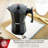 Magefesa Colombia Black Stovetop Coffee Maker-130397946-130397947