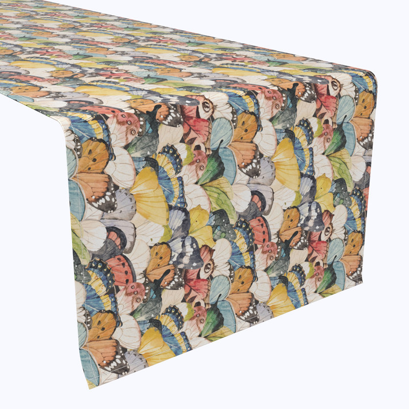 Hedia Geometric Table Runner, 72" x 12"