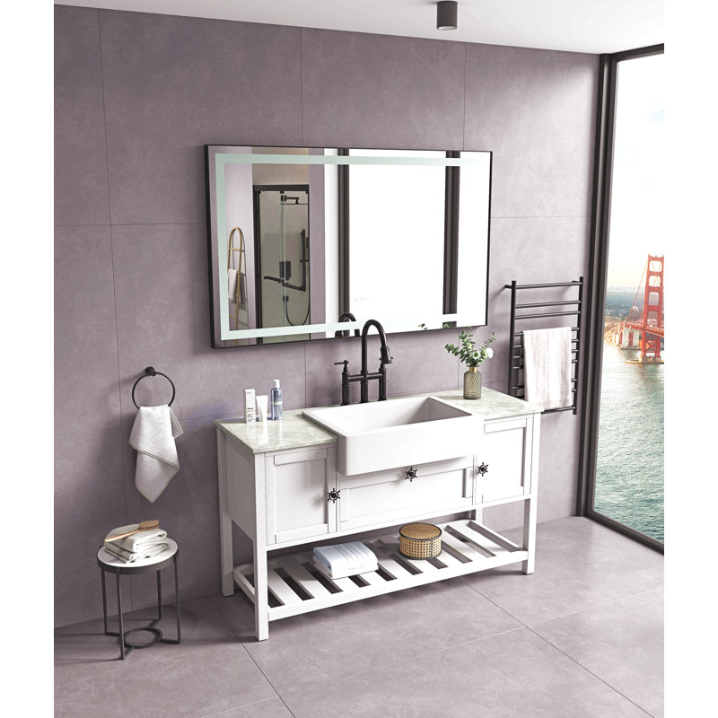 72 po X P 36 po Miroir de salle de bain H