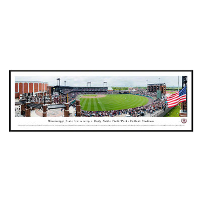 NCAA Mississippi State Baseball Panoramic Print