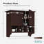 Armoire murale de salle de bain-650458282