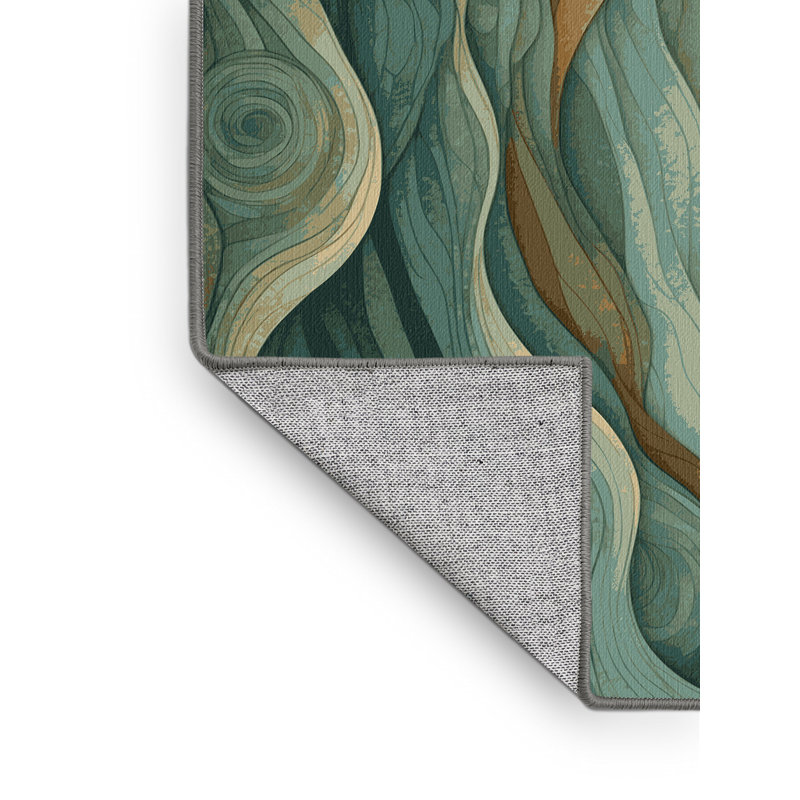 Nebula Glow Rug, Round 7'