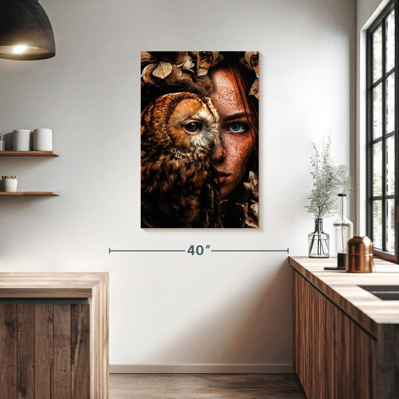 Brampt Redhead, 39" H x 26" W