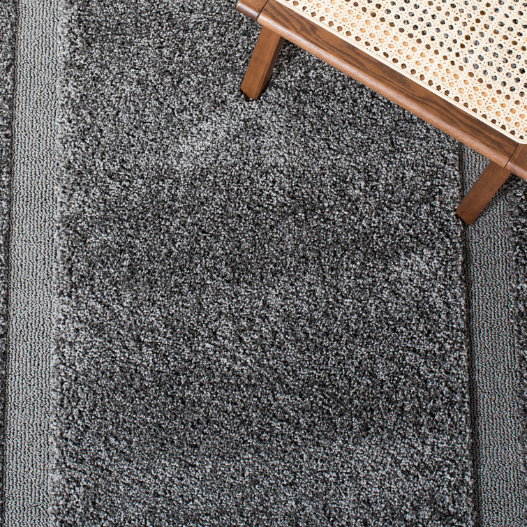 Assar Geometric Gray Area Rug