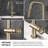 Urbix Industrial Pull-Down Single Handle Kitchen Faucet-73246111