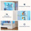 Display Cabinet with 3 Color Led Lights and Human Sensor Function-865893030