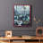 Edmonds Marina Framed Print - Solid Wood-137565058-137565059