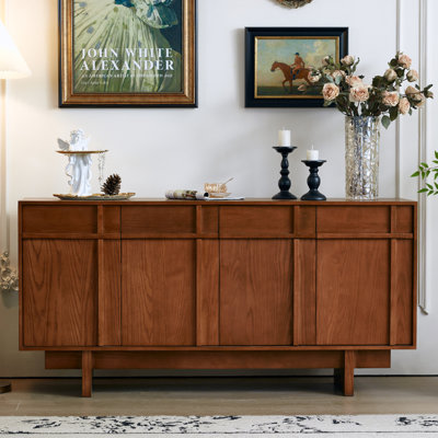 Retro And Medieval Style Accent Cabinet