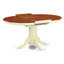L'ensemble de salle à manger 5 pièces comprend une table de salle à manger ovale avec papillon et 4 chaises de cuisine, babeurre et cerise-1016550269-1016550264-941342116