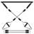 EvoNet Black Resistance Bands / Pilates Bands
