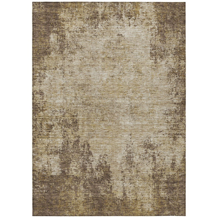 Aleighna Area Rug with Non-Slip Backing