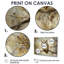 Gentle Owl In Winter - hibou, art mural sur toile-812779057-812779084-812779085
