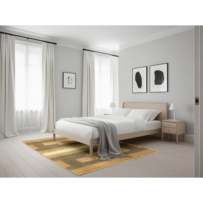 Tapis abstrait moderne 358, Rectangle 5 pi x 7 pi