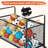 Rolling Basketball Bin With Wheels
