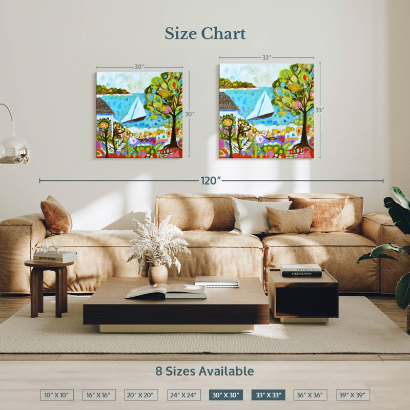 Senne Nautical Whimsy V, 30" H x 30" W