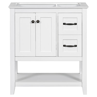 29.40'' Single Bathroom Vanity Base Only