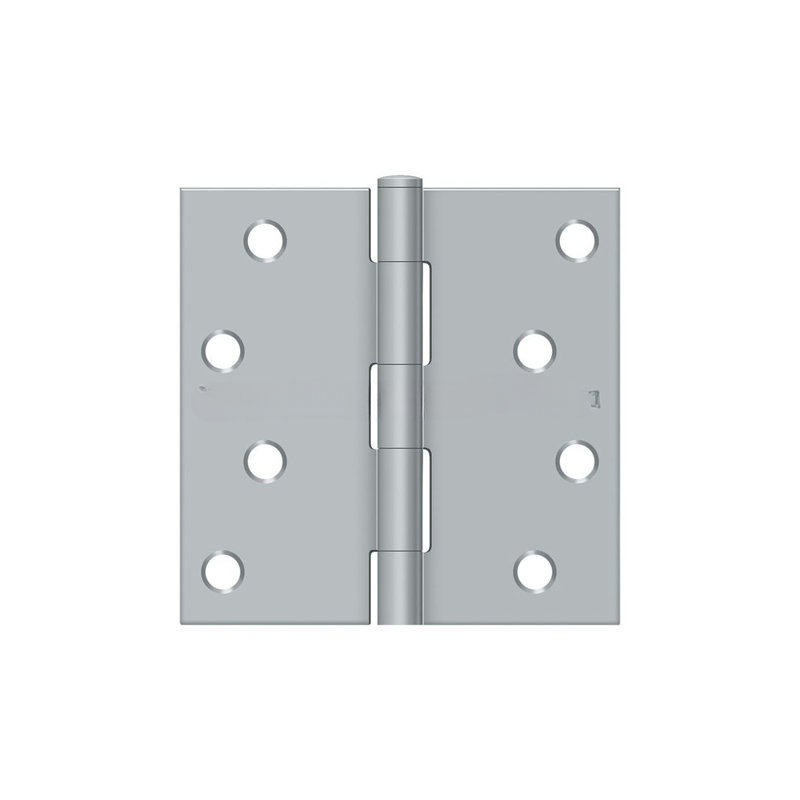 Steel Hinge, Brushed Chrome