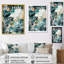 Karaline Green and Orange Reflections Of A Free Mind III sur impression sur toile-88528679-88528680