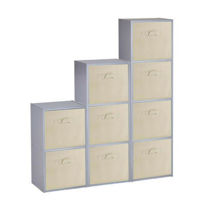 Faunce 90.5cm H x 89cm W Cube Bookcase